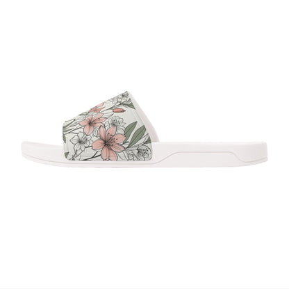 Japan Floral Mens Slide Sandals