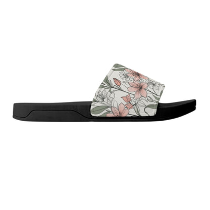 Japan Floral Mens Slide Sandals