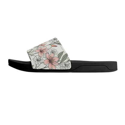 Japan Floral Mens Slide Sandals