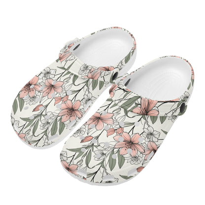 Japan Floral Womens Vented Sandals