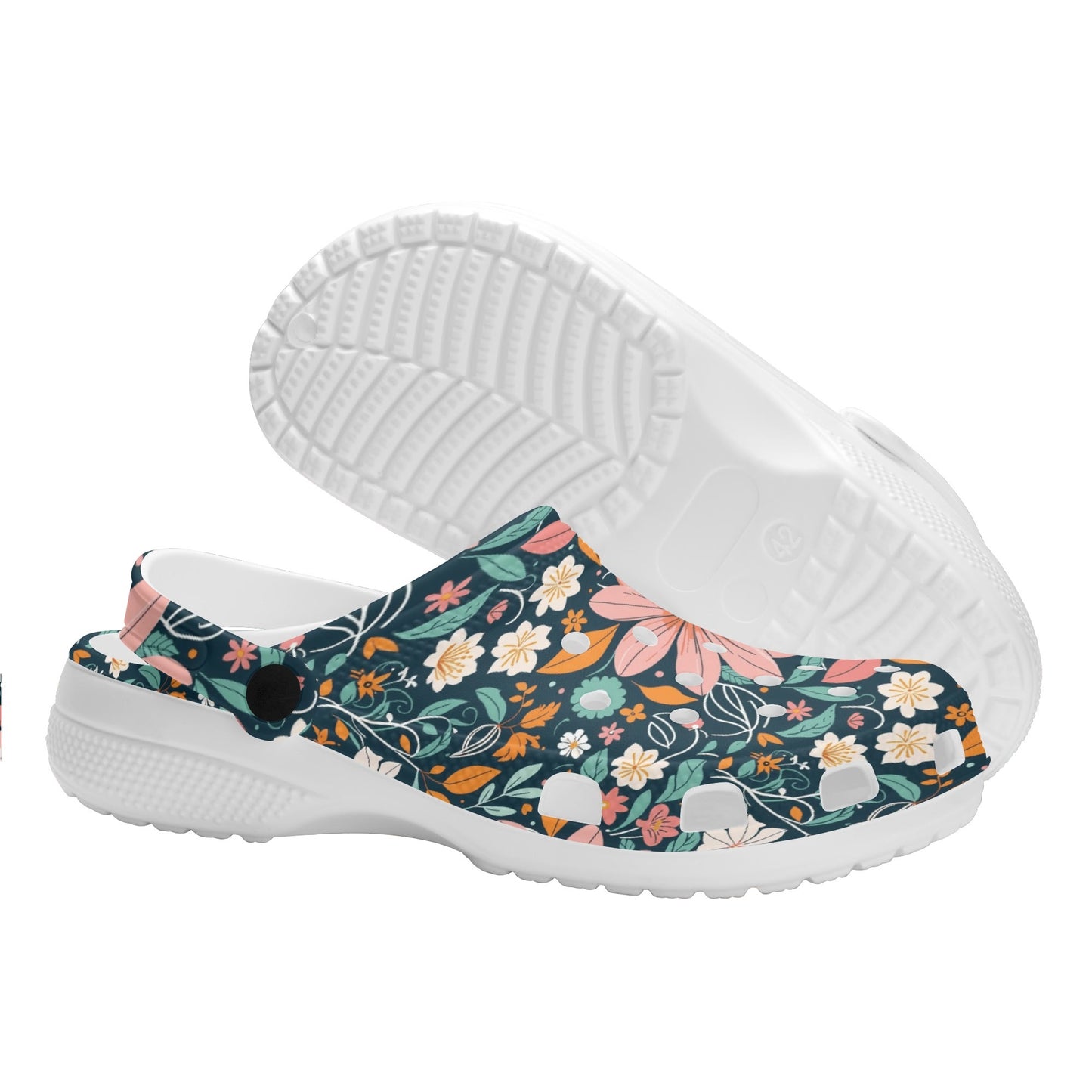 Wild Flowers Womens Vented Sandals