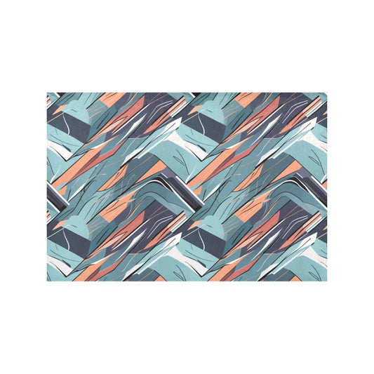 Abstract Breeze Table Placemat (set of 6) Placemats 12" x 18" (Set of 6) DeRose Seasonal