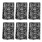 Abstract Bunny Hand Towels (6 Pcs) DeRose Seasonal