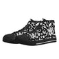 Abstract Love Mens High Top Canvas Shoes DeRose Seasonal