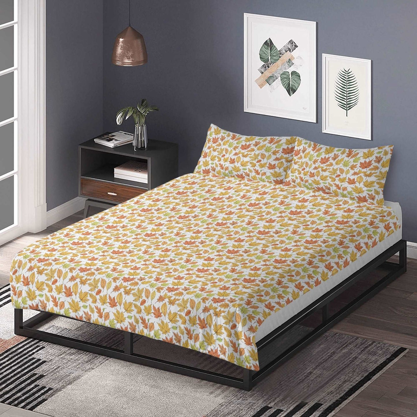 Autumn 3 Pcs Beddings DeRose Seasonal