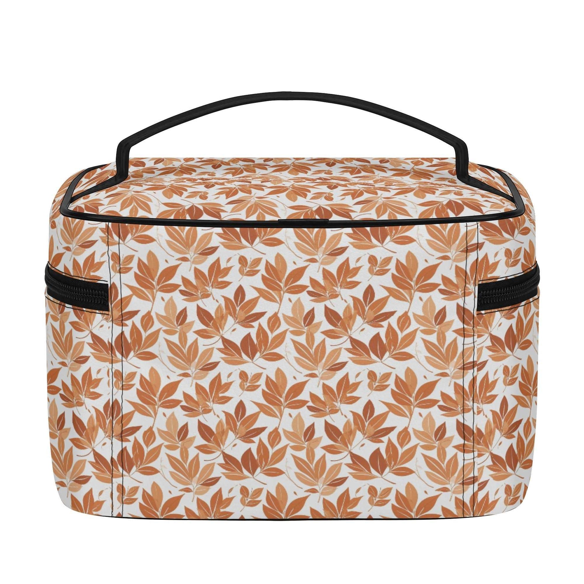 Autumn leaves Leather Cosmetic Bag DeRose Seasonal