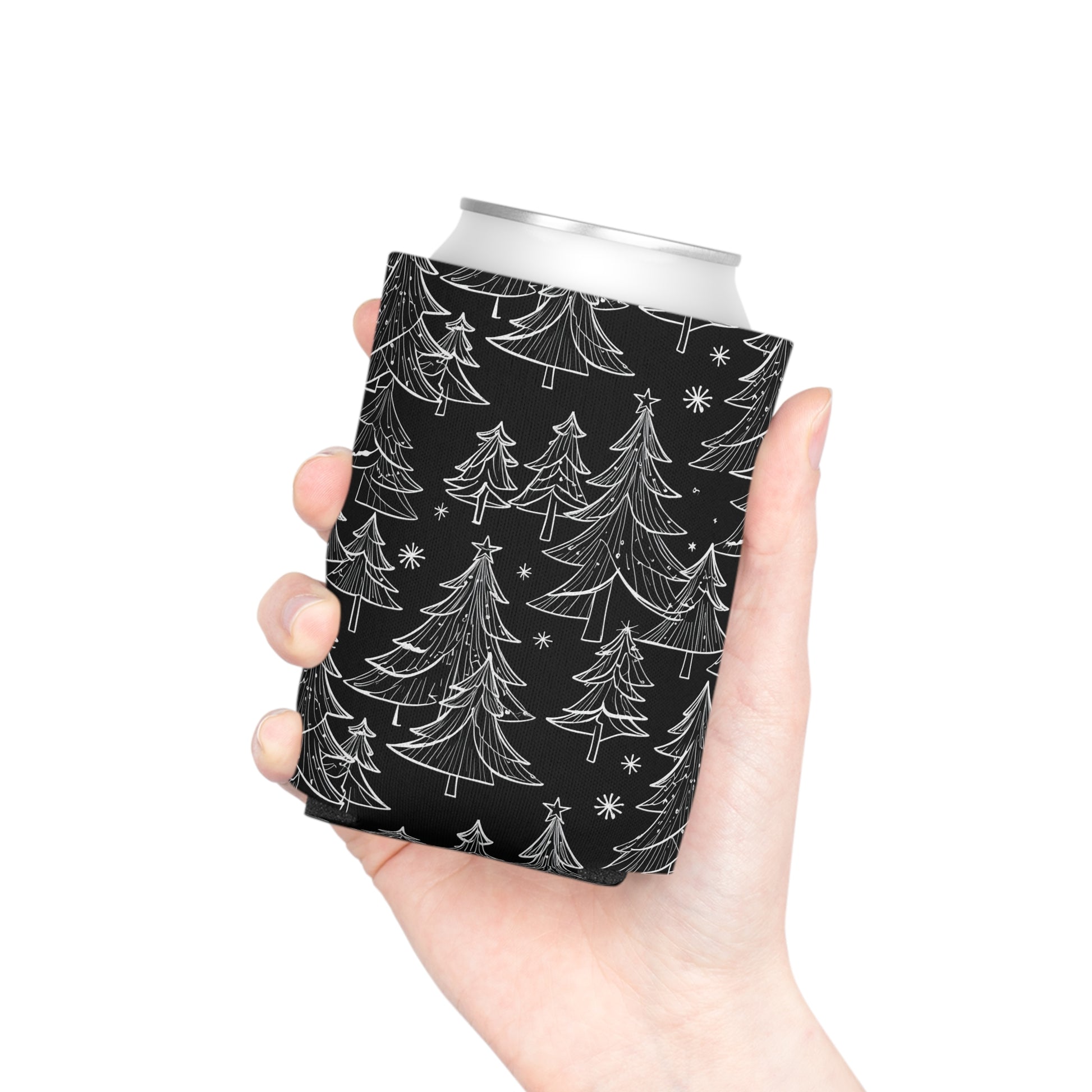 Black and White Trees Can Cooler BOGO 50% Off DeRose Seasonal