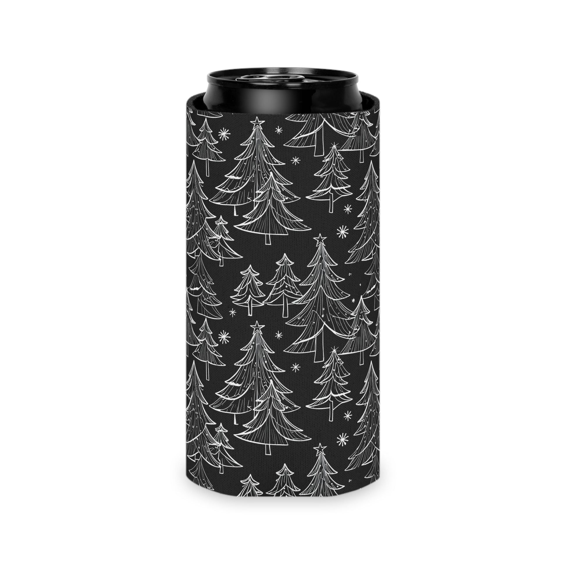 Black and White Trees Can Cooler BOGO 50% Off DeRose Seasonal