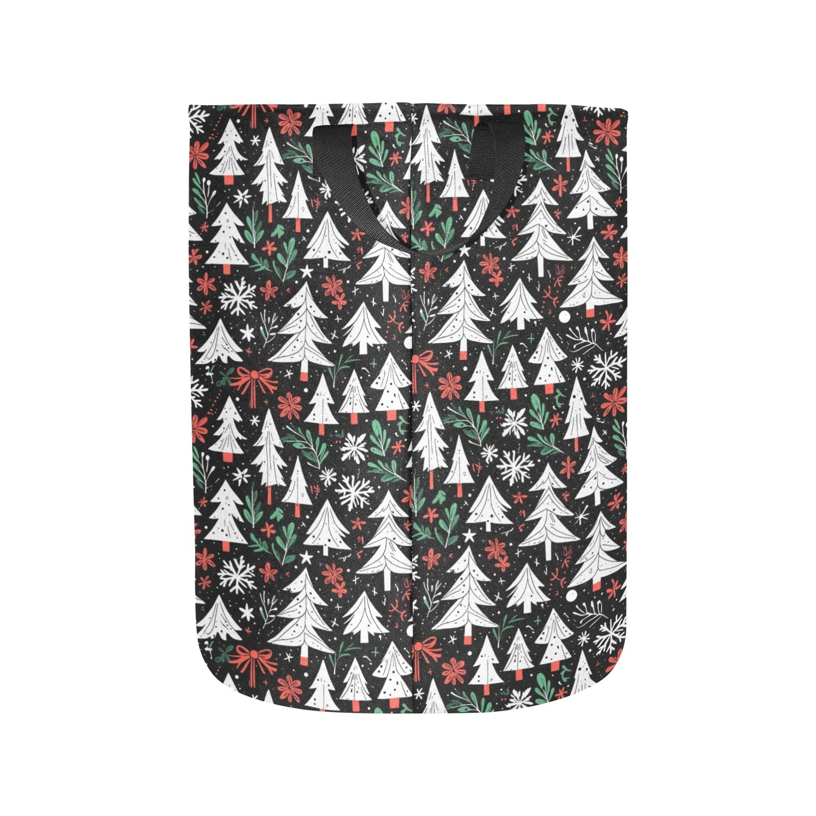 Christmas Tree Polyester Laundry and Blanket Basket DeRose Seasonal