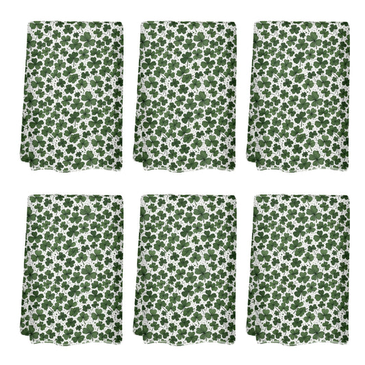 Clover Hand Towels (6 Pcs) DeRose Seasonal