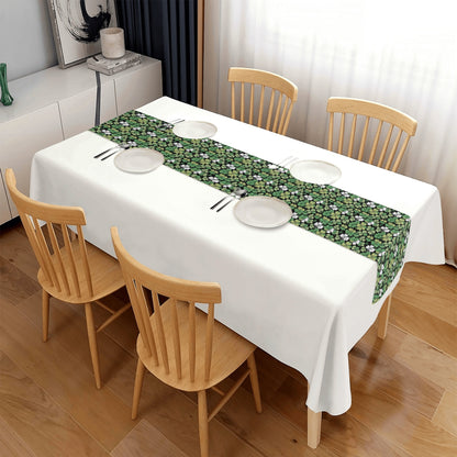 Clover Patch Polyester Table Runner DeRose Seasonal