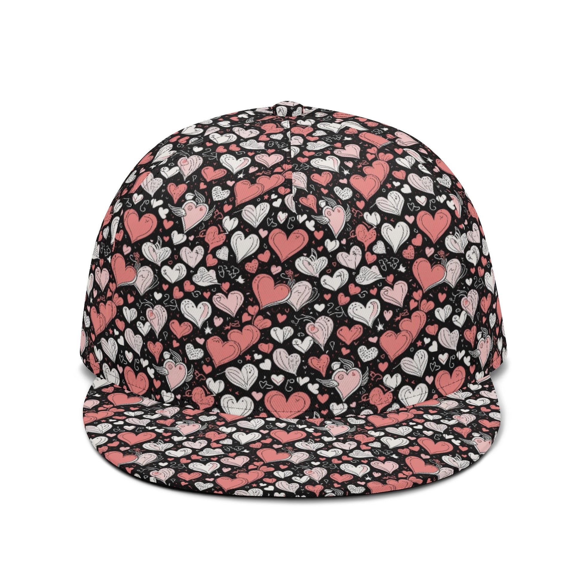 Colorful Hearts Unisex Classic Snapbacks DeRose Seasonal