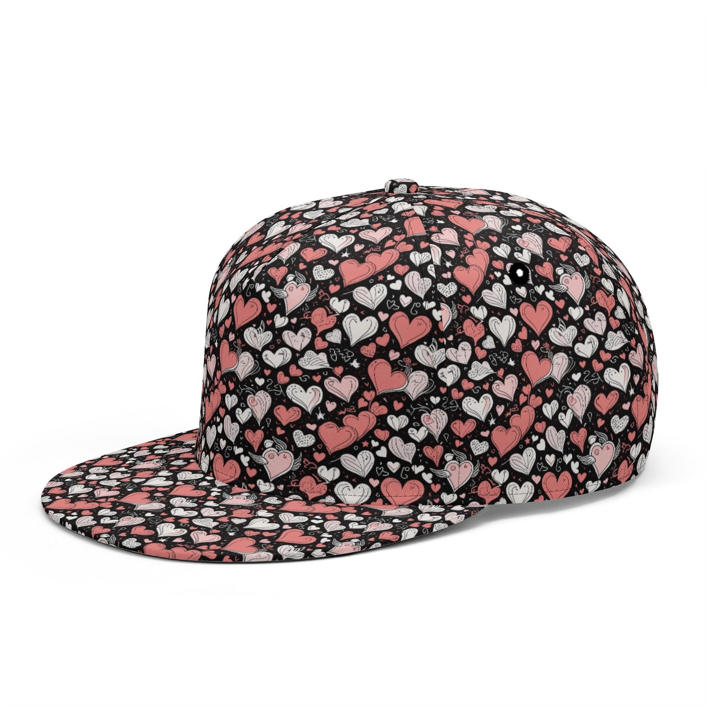 Colorful Hearts Unisex Classic Snapbacks DeRose Seasonal