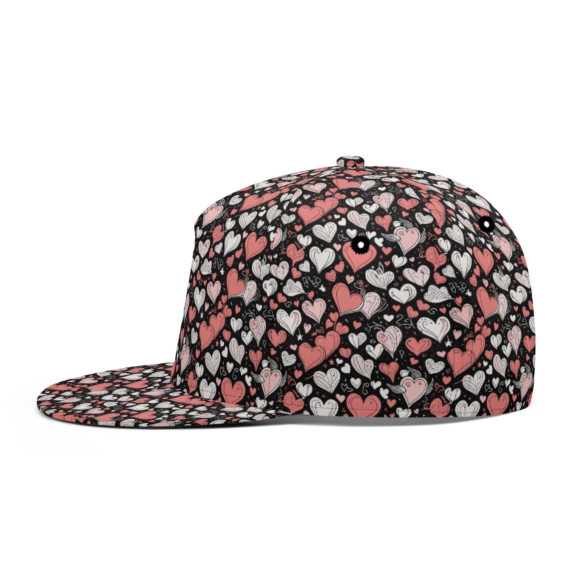 Colorful Hearts Unisex Classic Snapbacks DeRose Seasonal