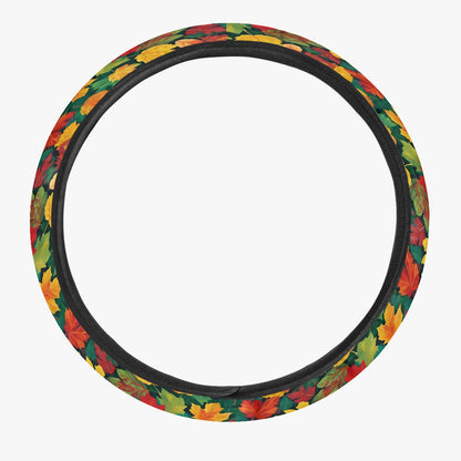 Colorful Leaves Steering Wheel Cover DeRose Seasonal