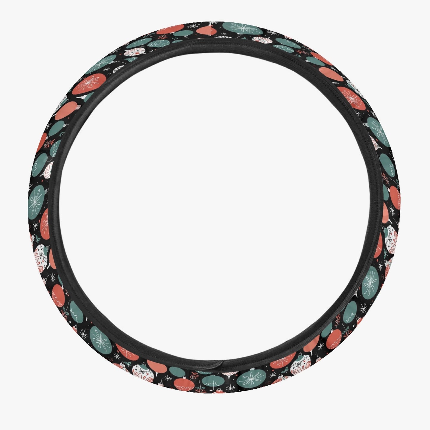 Colorful Ornament Steering Wheel Cover DeRose Seasonal