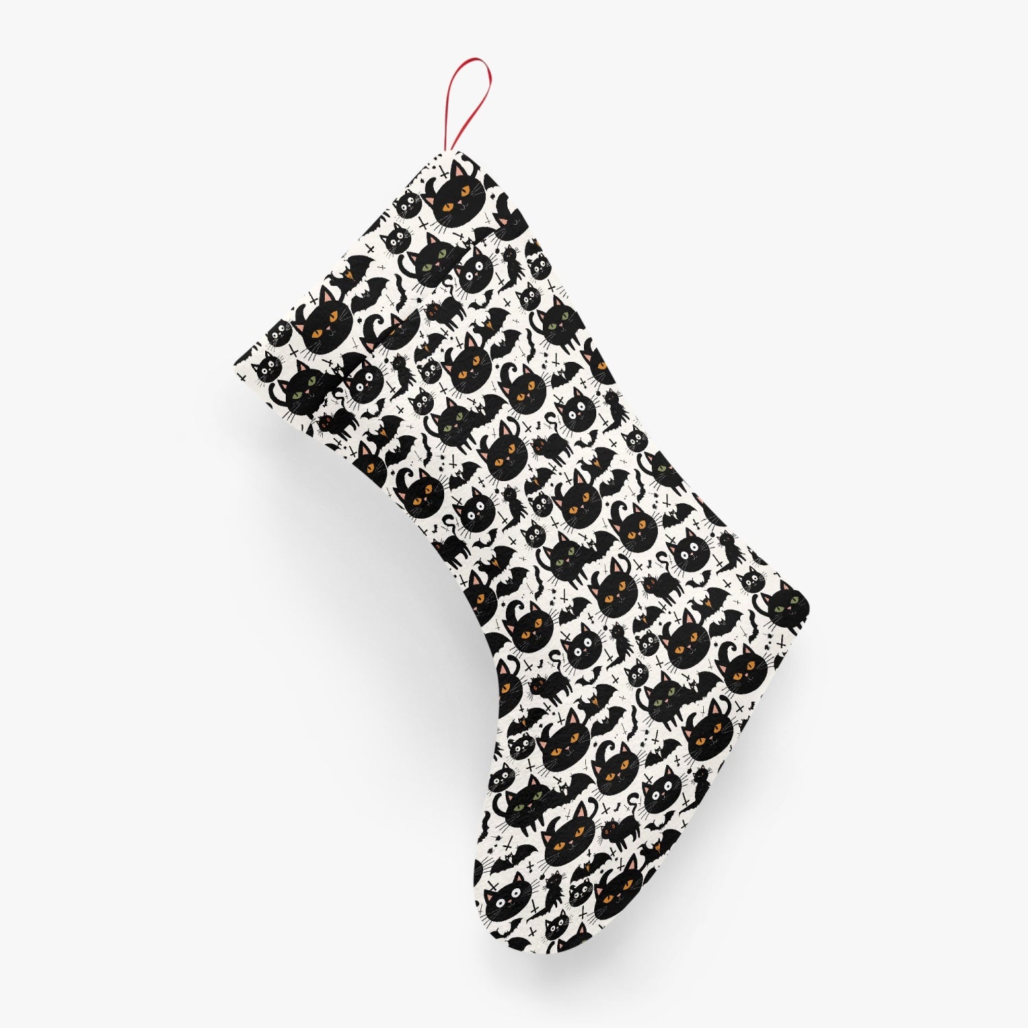 Crazy Cat Lady Christmas Santa Stockings DeRose Seasonal