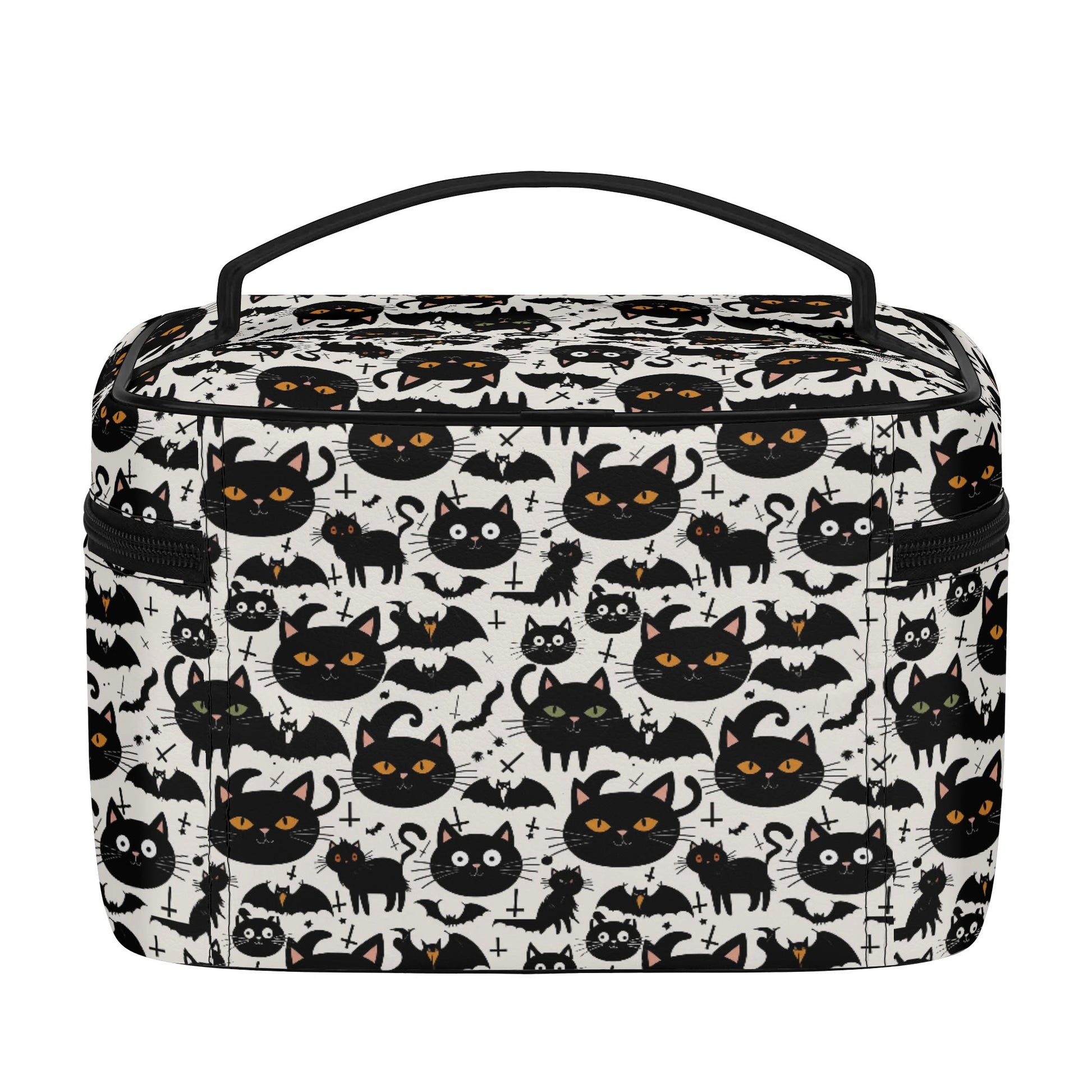 Crazy Cat Lady Leather Cosmetic Bag DeRose Seasonal