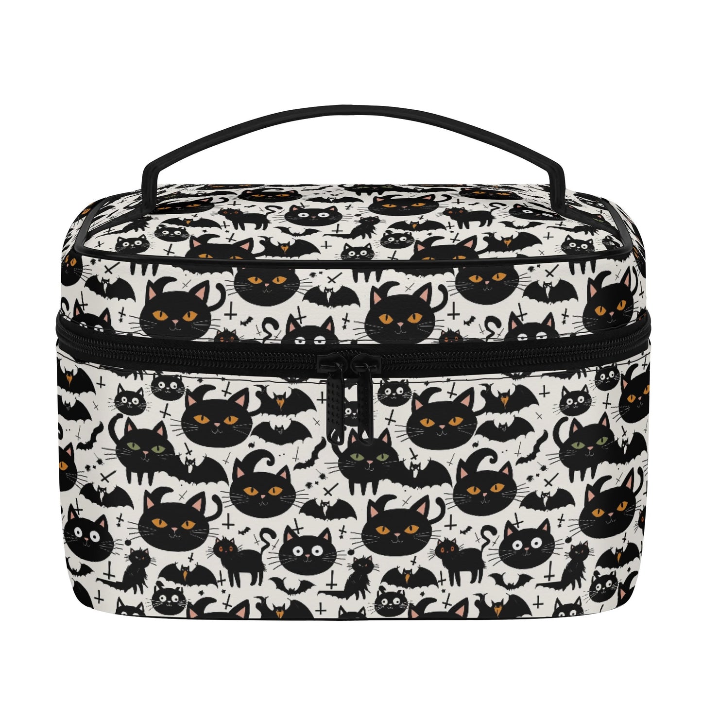 Crazy Cat Lady Leather Cosmetic Bag DeRose Seasonal