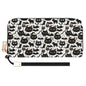 Crazy Cat Lady Leather Zipper Wristlet Wallet DeRose Seasonal