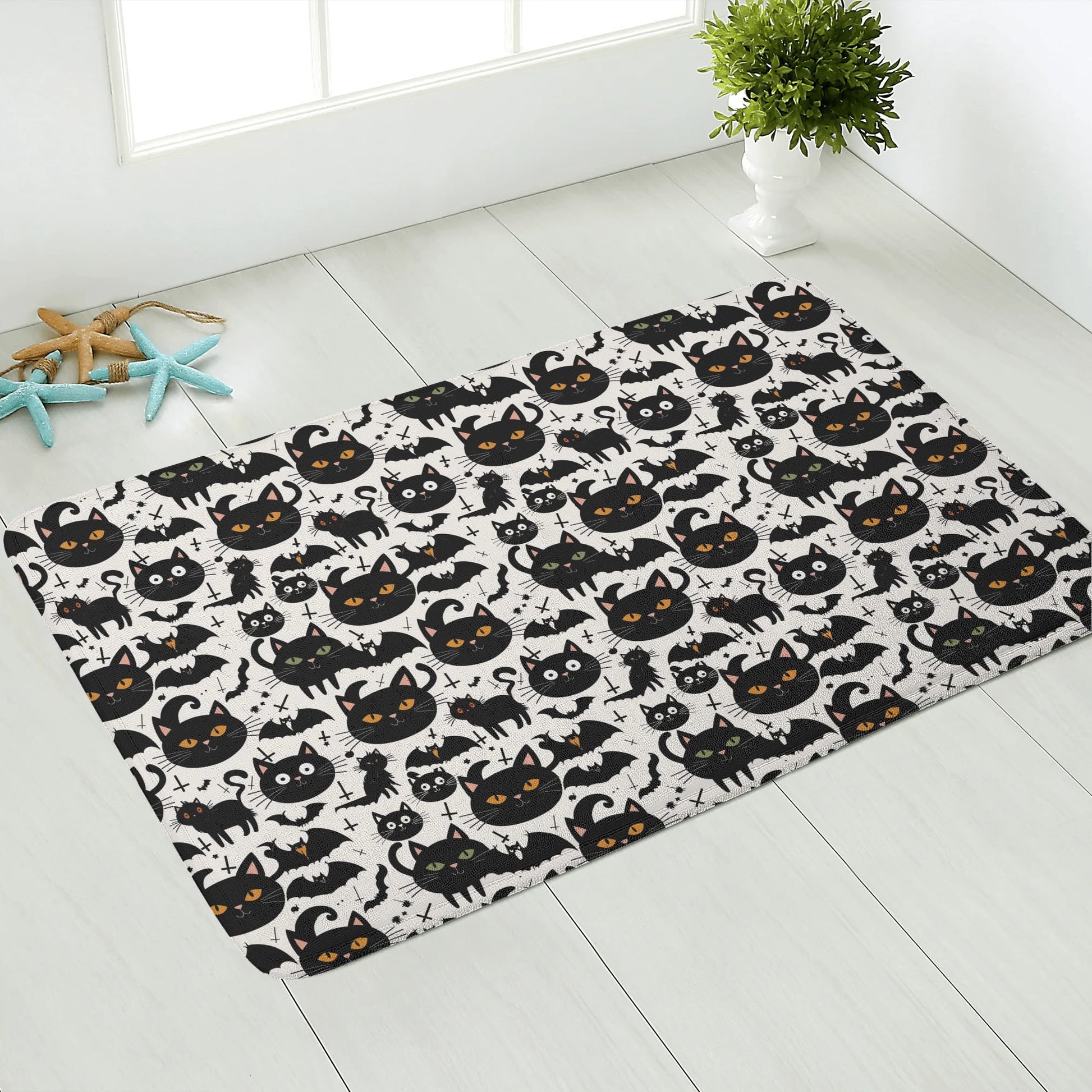 Crazy Cat Lady Plush Doormat DeRose Seasonal