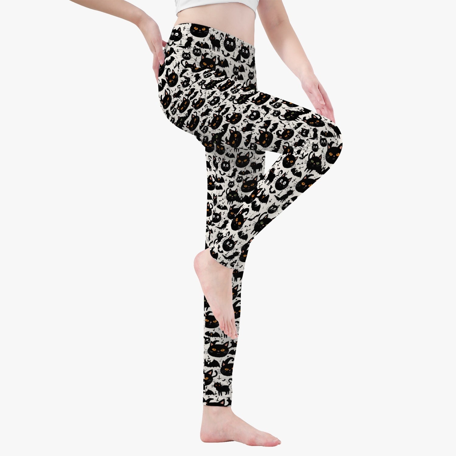 Crazy Cat Lady Women's Yoga Pants DeRose Seasonal