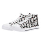 Cute Bunny Mens High Top Canvas Shoes DeRose Seasonal