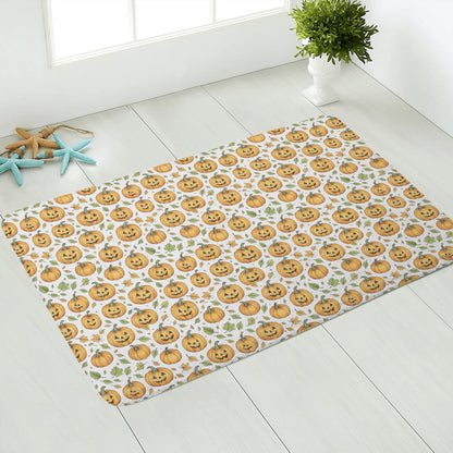 Cute Jack-O-Lanterns Plush Doormat DeRose Seasonal