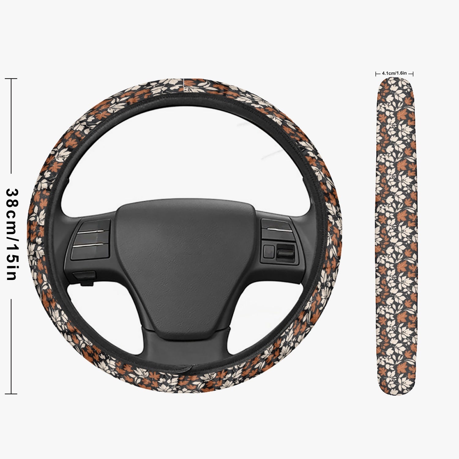 Dark Autmn Steering Wheel Cover DeRose Seasonal