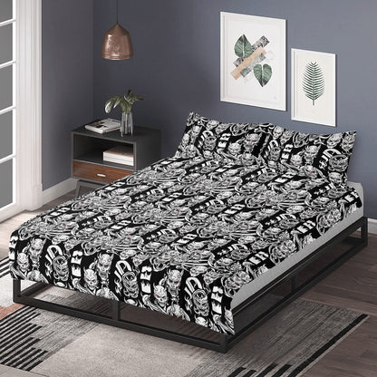 Demon 3 Pcs Beddings DeRose Seasonal