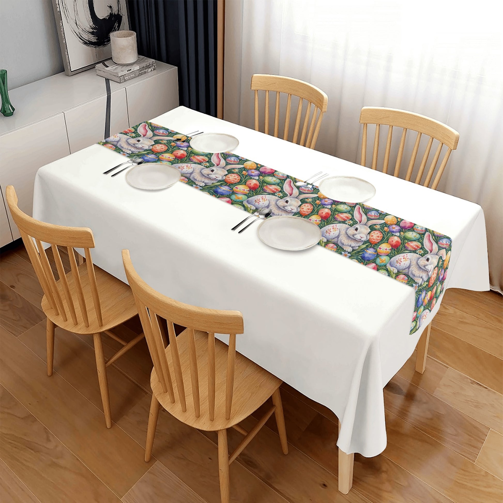 Easter Art Polyester Table Runner DeRose Seasonal