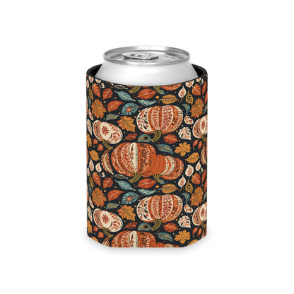 Fall Pumpkin Colorful Can Cooler BOGO 50% Off DeRose Seasonal