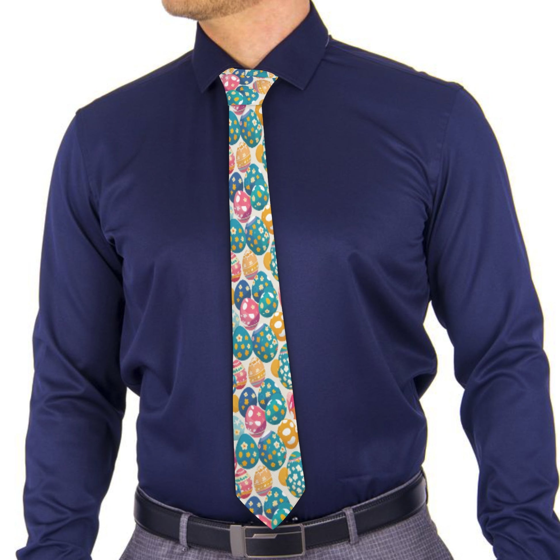 Festive Egg Necktie DeRose Seasonal