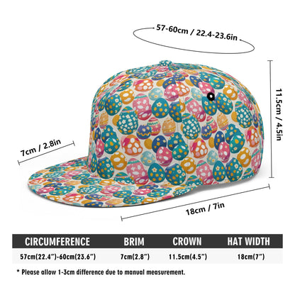 Festive Egg Unisex Classic Snapbacks DeRose Seasonal