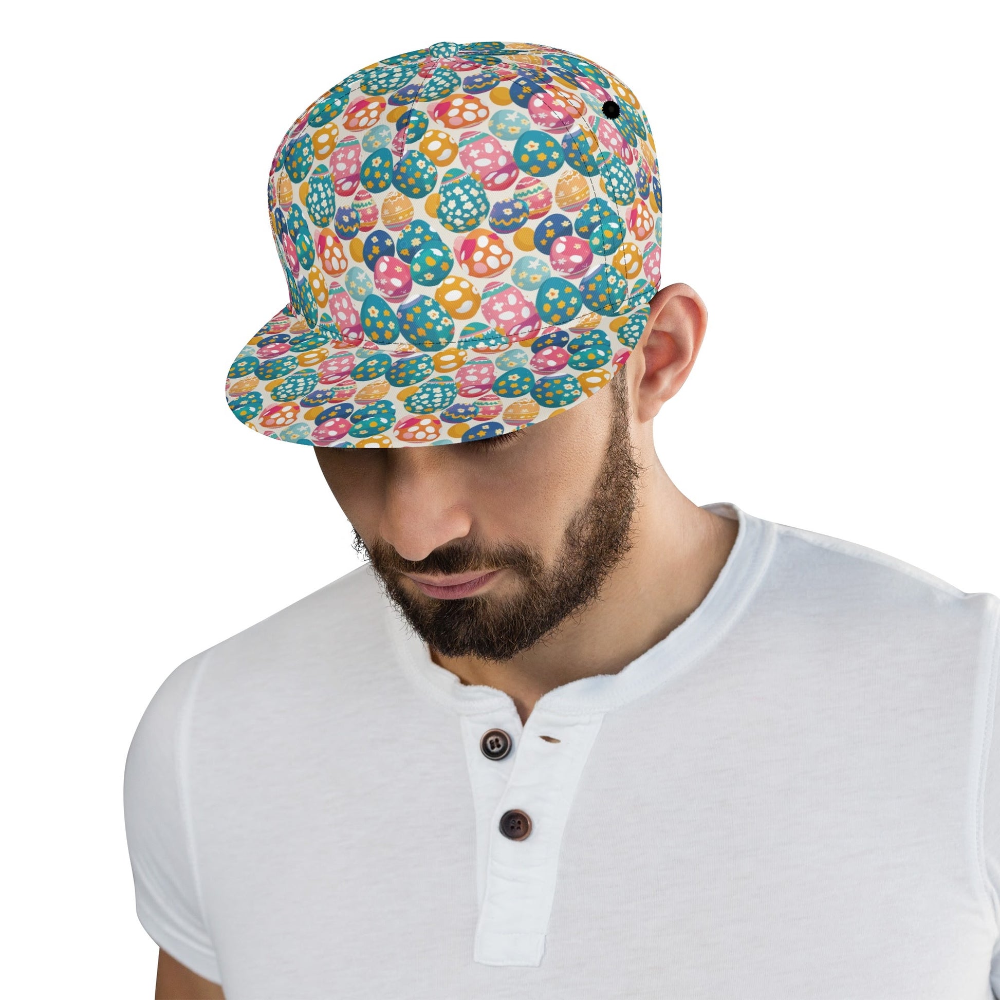 Festive Egg Unisex Classic Snapbacks DeRose Seasonal