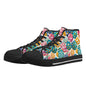 Festive Egg Womens High Top Canvas Shoes DeRose Seasonal