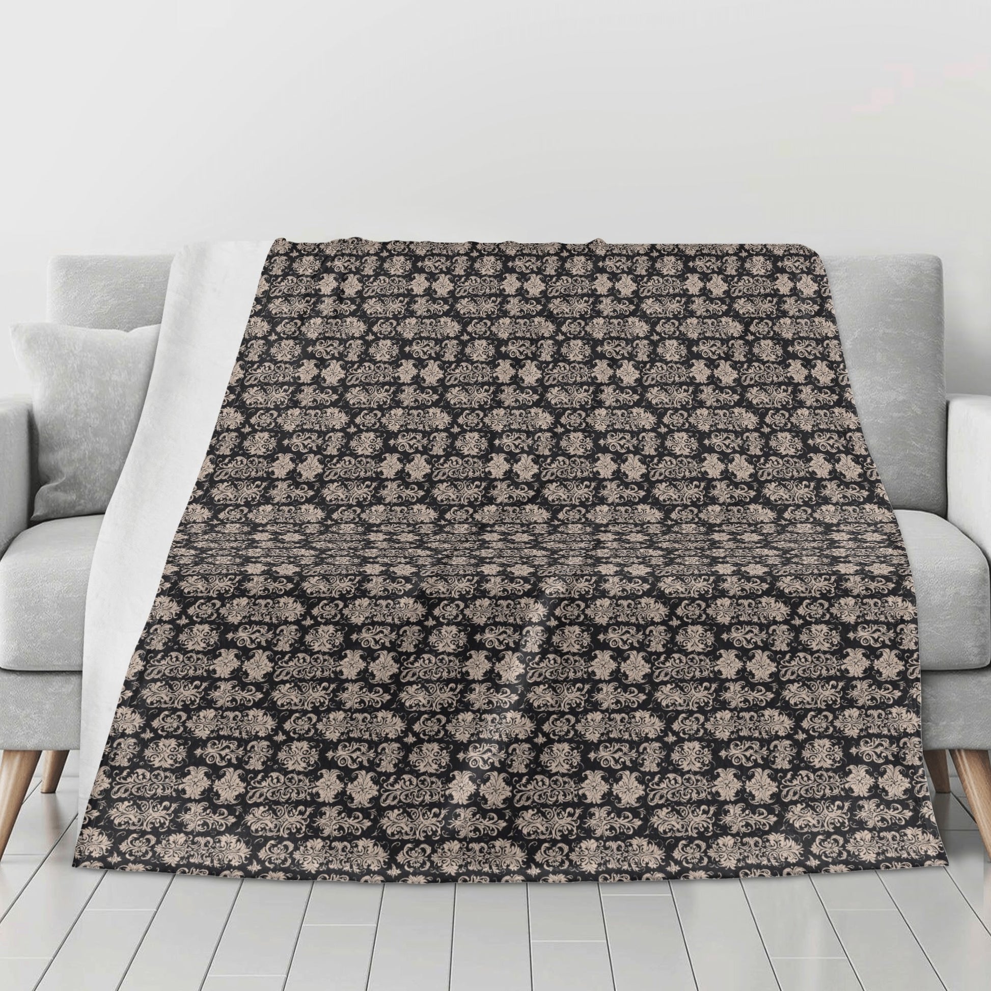 Gothic Tan Flannel Breathable Blanket 4 Sizes DeRose Seasonal