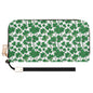 Little Clover Leather Zipper Wristlet Wallet DeRose Seasonal