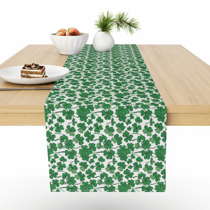 Little Clover Polyester Table Runner DeRose Seasonal