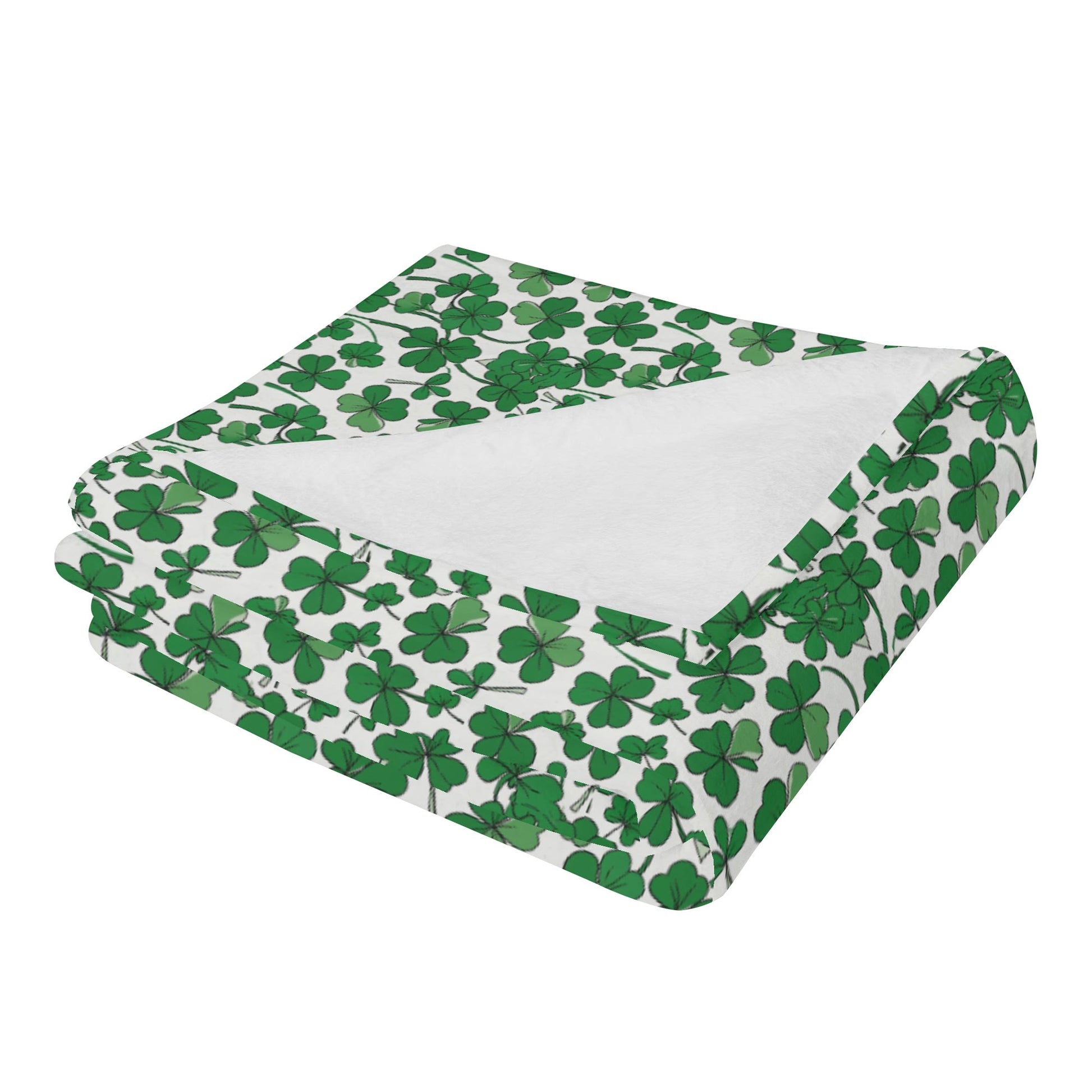 Little Clovers Flannel Breathable Blanket 4 Sizes DeRose Seasonal