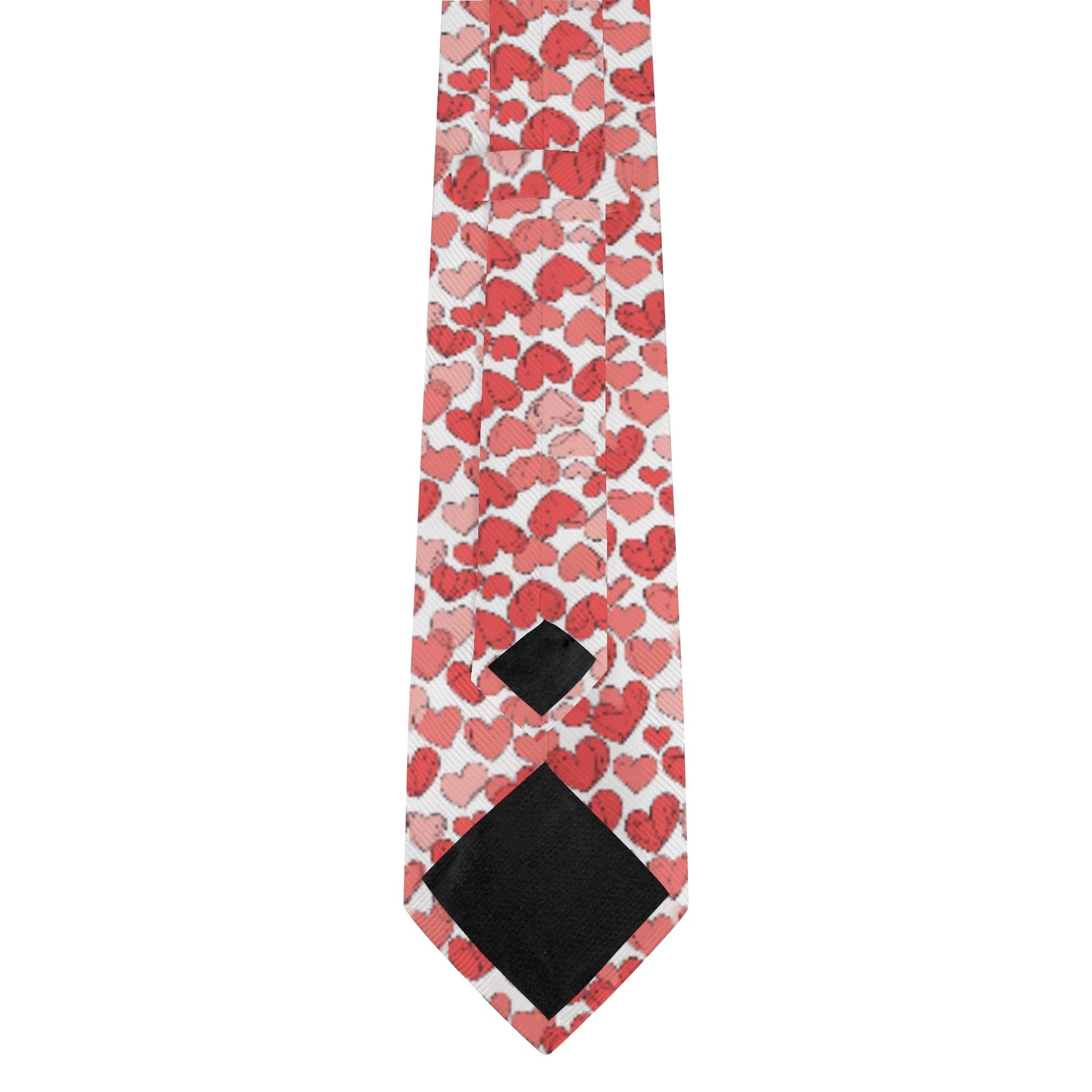 Little Red Hearts Necktie DeRose Seasonal