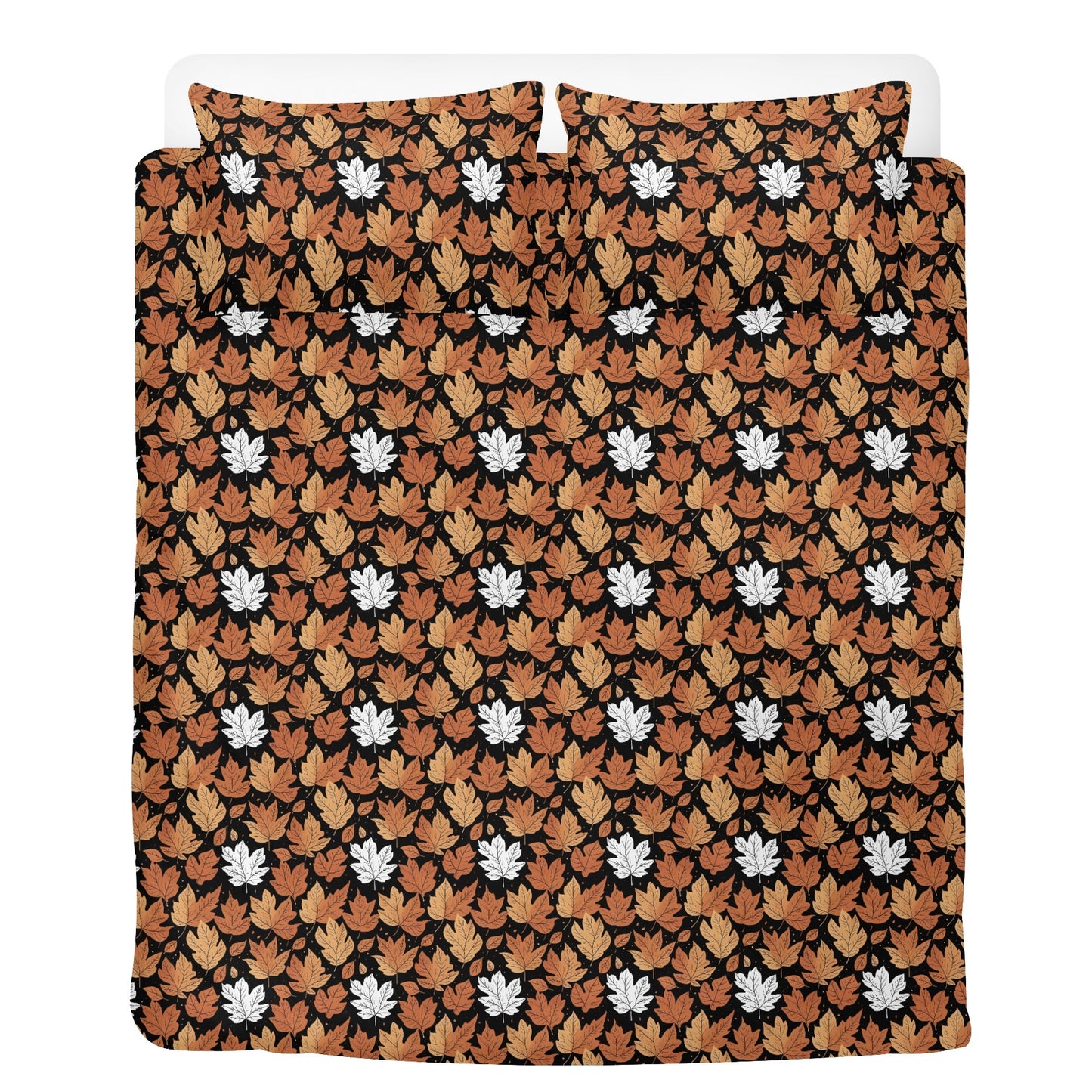 Maple Leaves 3 Pcs Beddings DeRose Seasonal