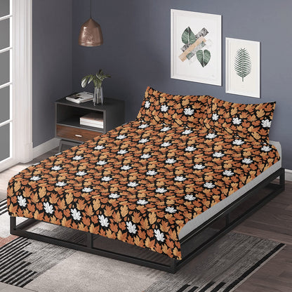 Maple Leaves 3 Pcs Beddings DeRose Seasonal