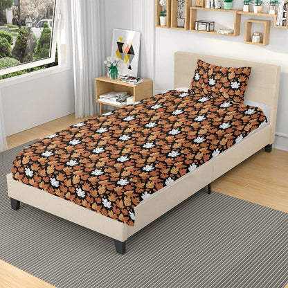 Maple Leaves 3 Pcs Beddings DeRose Seasonal