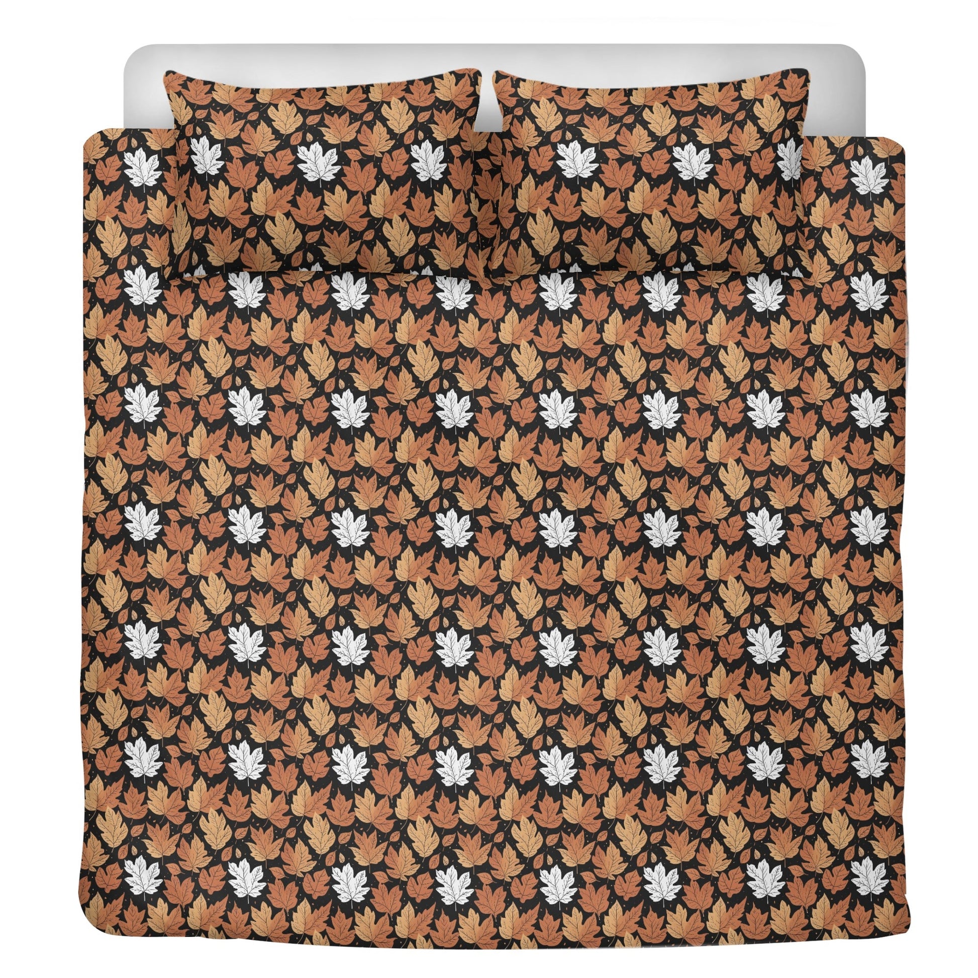 Maple Leaves 3 Pcs Beddings DeRose Seasonal