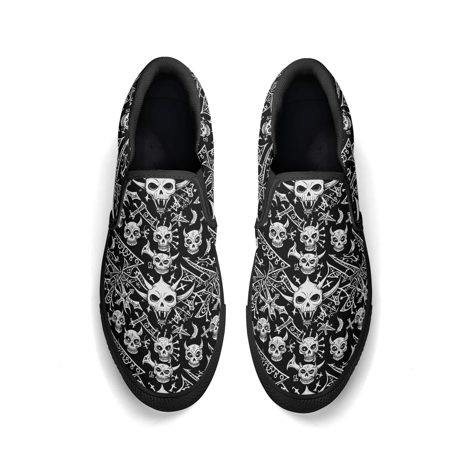 Mens Little Devils Rubber Slip On Shoes DeRose Seasonal