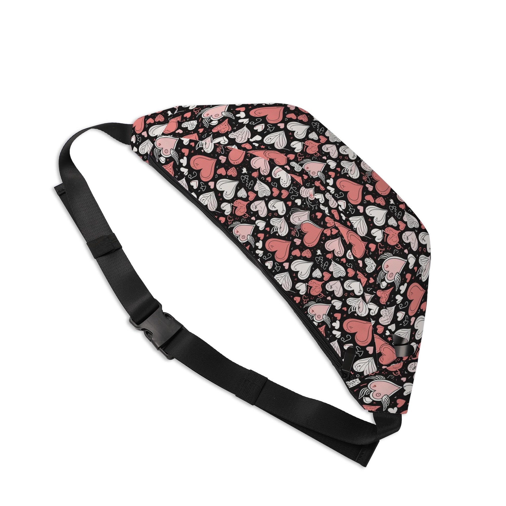 Red Hearts Fanny Pack DeRose Seasonal