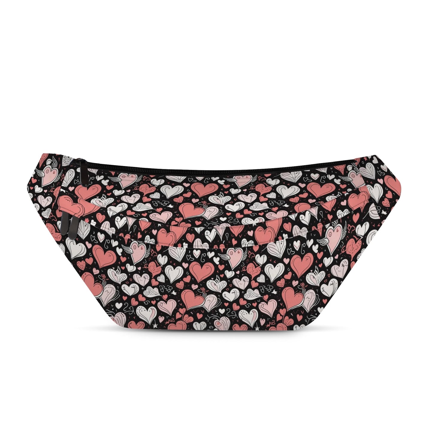 Red Hearts Fanny Pack DeRose Seasonal