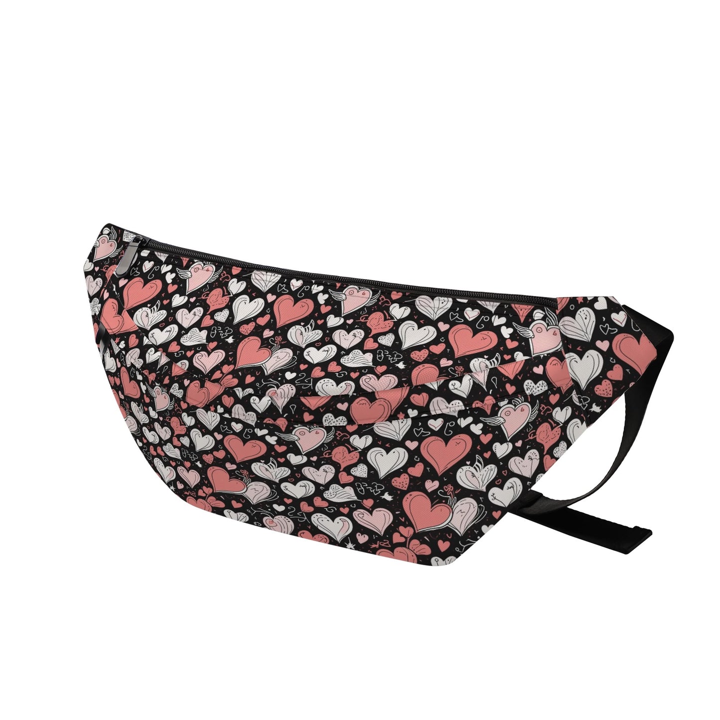 Red Hearts Fanny Pack DeRose Seasonal