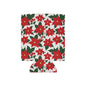 Red Poinsettia Can Cooler BOGO 50% Off DeRose Seasonal